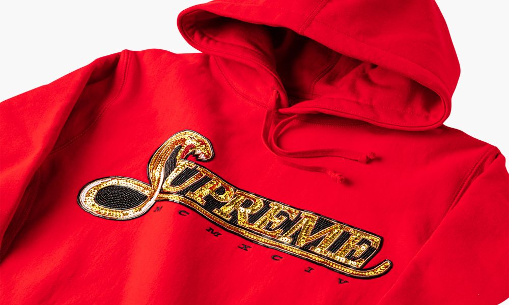 Sequin Viper Hoodie \
