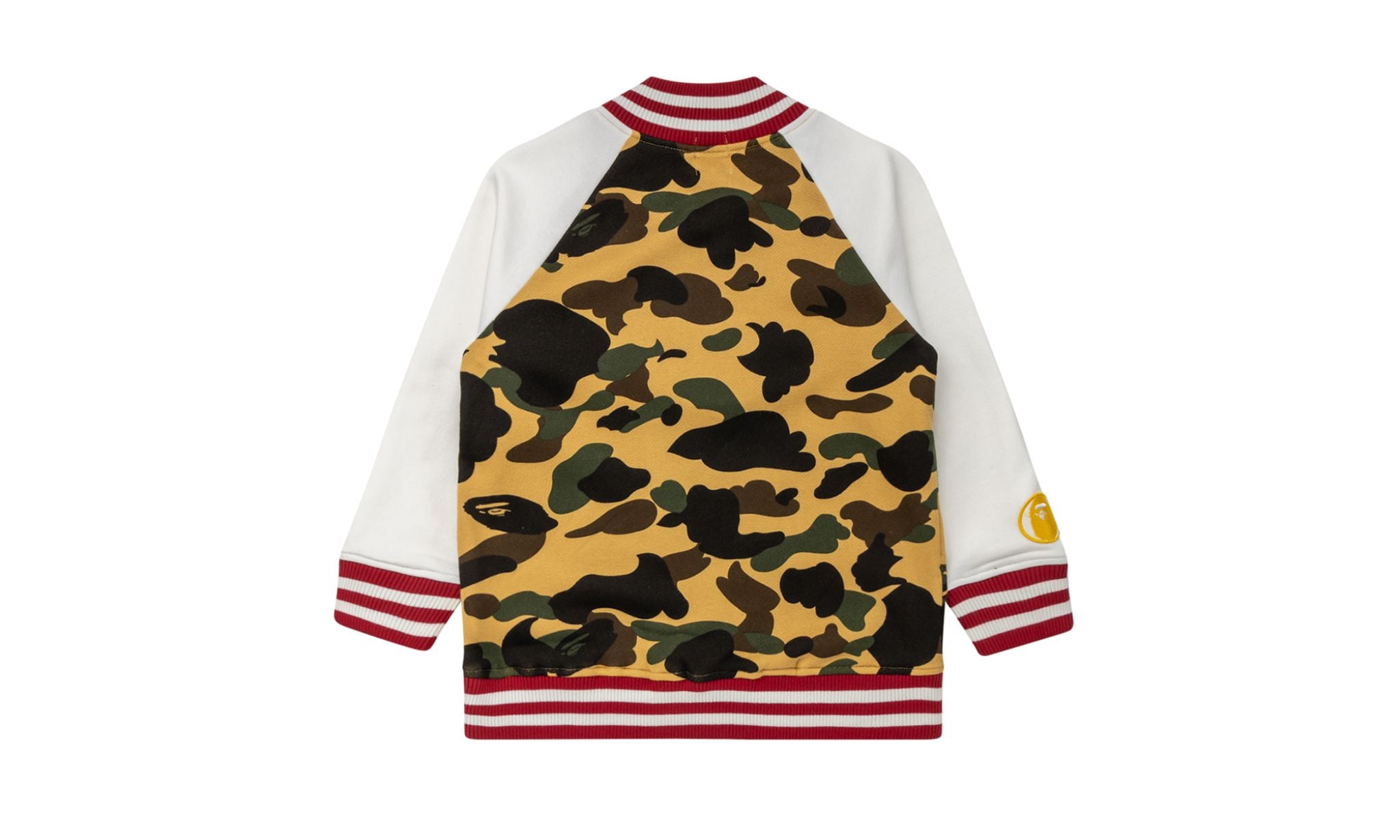 milo camo sweat varsity jacket BAPE エイプ