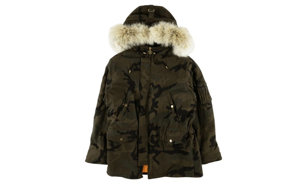 Camo Denim Parka \