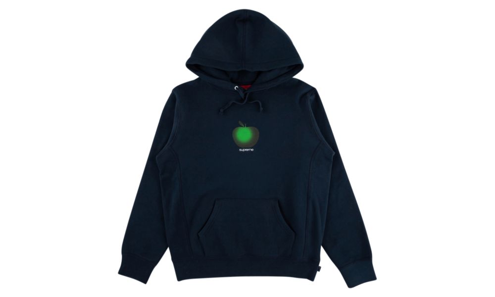 supreme apple sweatshirt