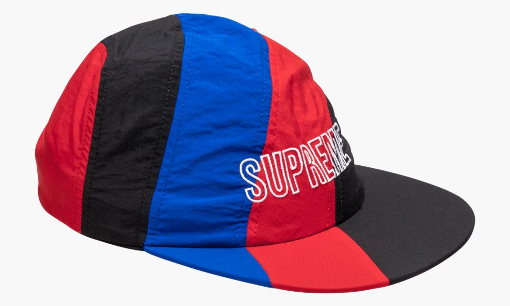 Diagonal Stripe Nylon Hat \