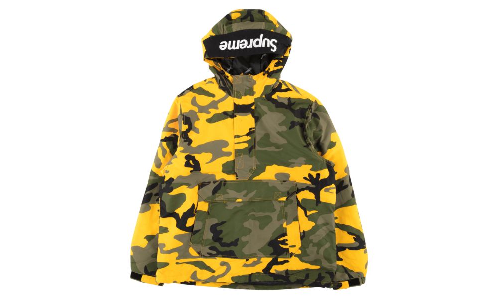 Hooded Logo Half Zip Pullover \