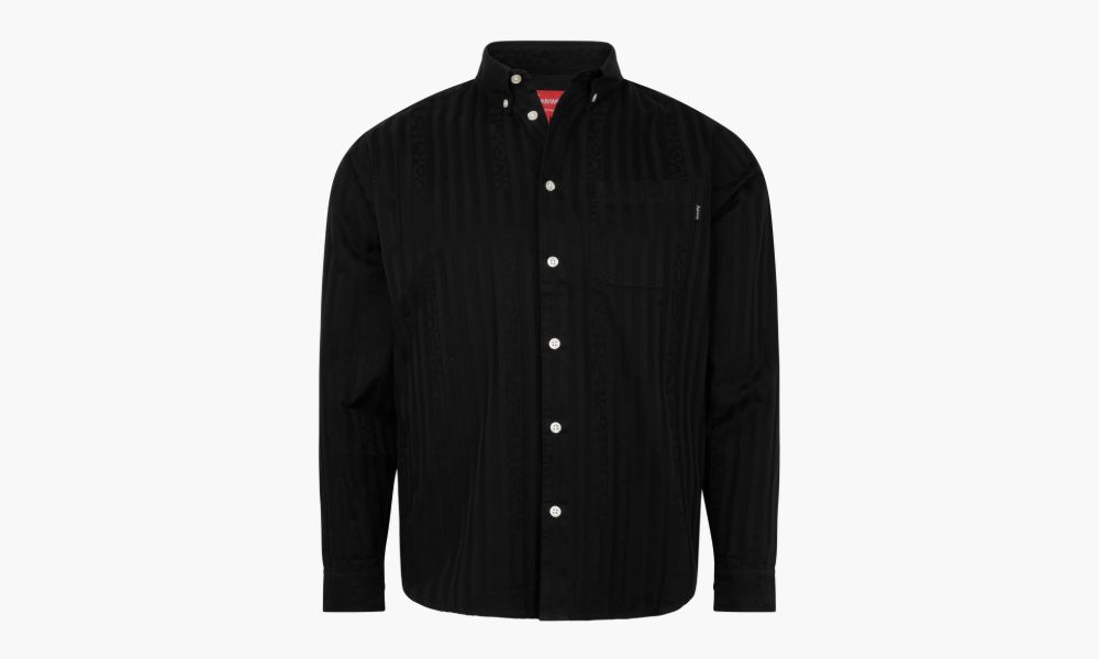 Jacquard Stripe Twill Shirt \
