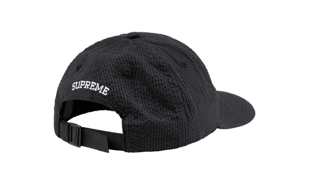 Supreme Seersucker S Logo 6-Panel 